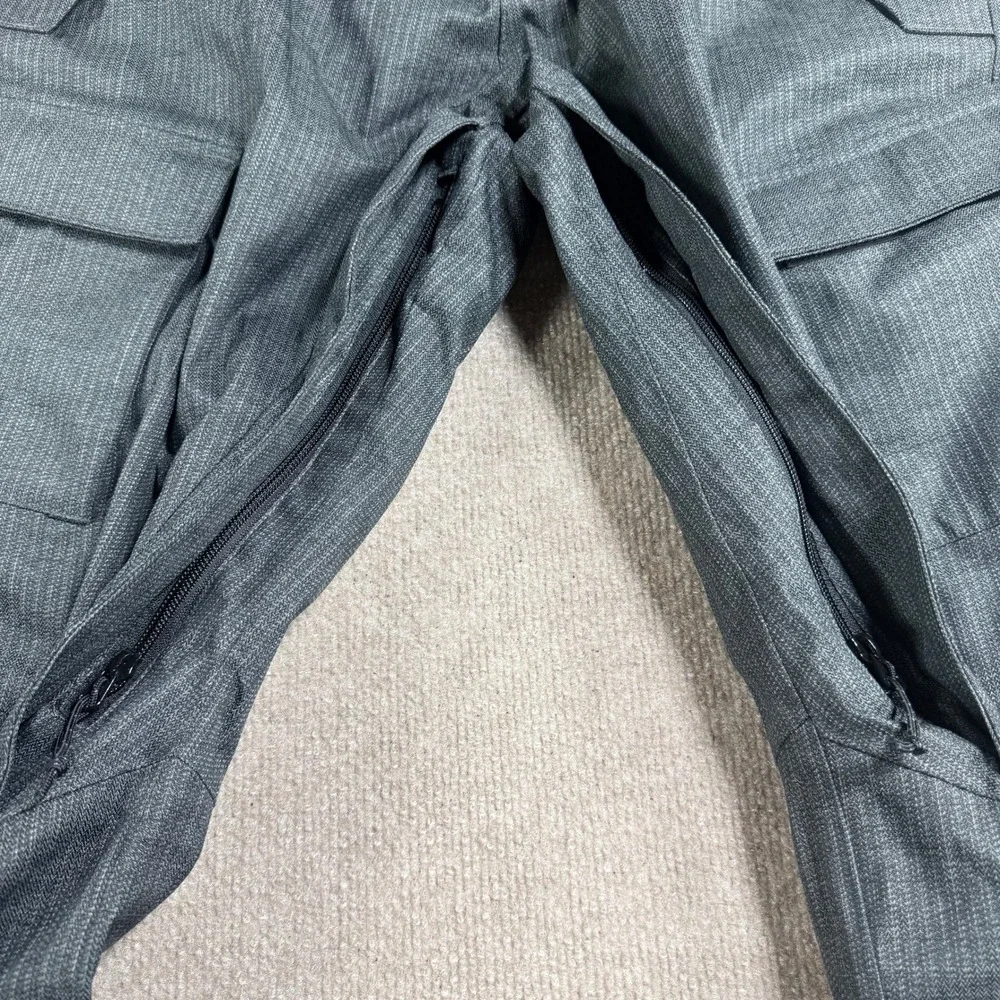 Columbia Titanium Omni-Tech Mens Ski Snowboard Pants Gray Cargo Size M Medium